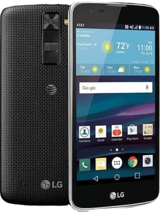 LG K371 K Series Phoenix 2 Negro