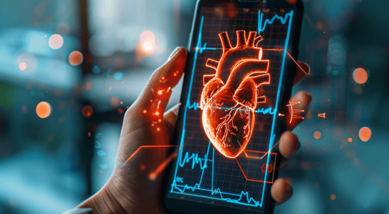 Eine App erkennt Herzinsuffizienz-Signale mithilfe der vorhandenen Sensoren eines Smartphones