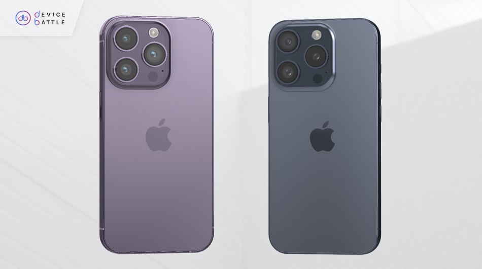 iPhone 15 pro vs iPhone 14 pro comparison