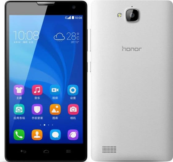 Huawei Honor 3 Blanco