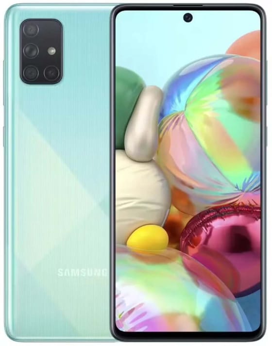 Samsung Galaxy A71 Azul Prisma Crush