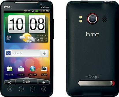 HTC EVO WiMAX Preto
