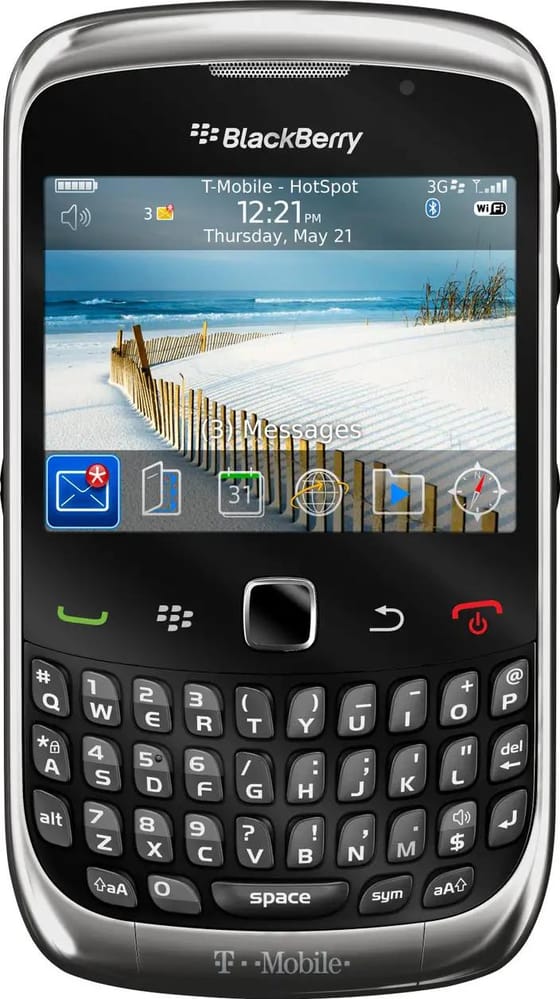 BlackBerry Curve 3G Schwarz
