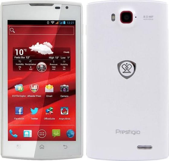 Prestigio MultiPhone PAP4500 DUO White