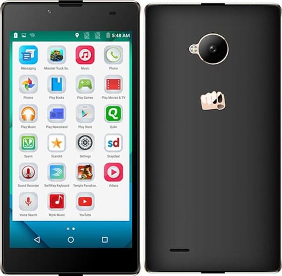 Micromax Canvas Amaze 4G Noir