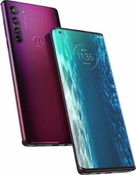 Motorola Moto Edge 5G MagentaMeia-Noite