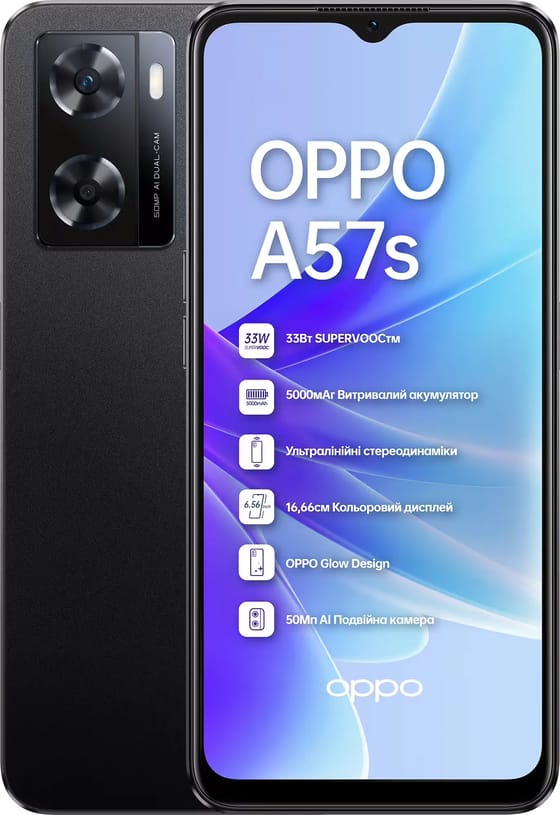Oppo A57s 4G (2022) Nero stellato