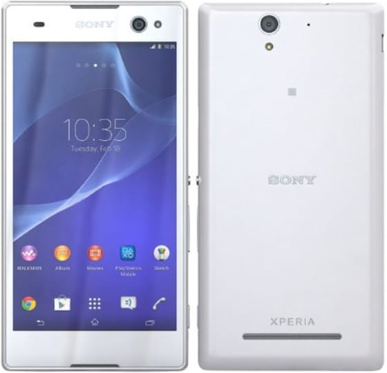 Sony Xperia C3 dual Blanc