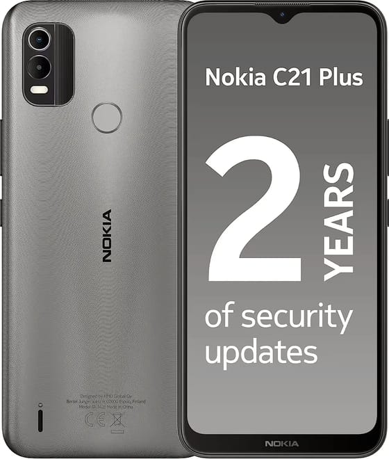 Nokia C21 Plus (2022) Cinza Quente