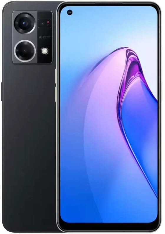 Oppo Reno8 4G (2022) Sternenlicht Schwarz
