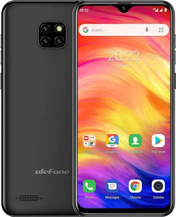 Ulefone Note 7 Schwarz