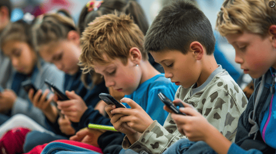 California's Leader Seeks to Limit Mobile Phone Use in Schools