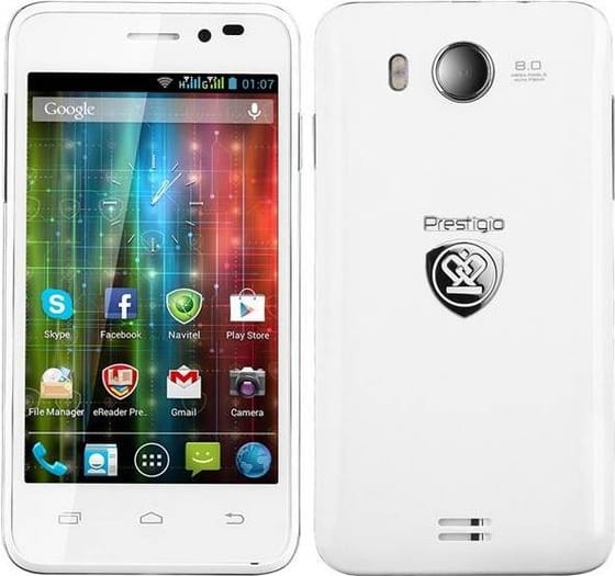 Prestigio MultiPhone PAP5400 DUO Bianco