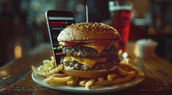 Fascinating Discovery of Food Attraction Reflex by Smartphone Research