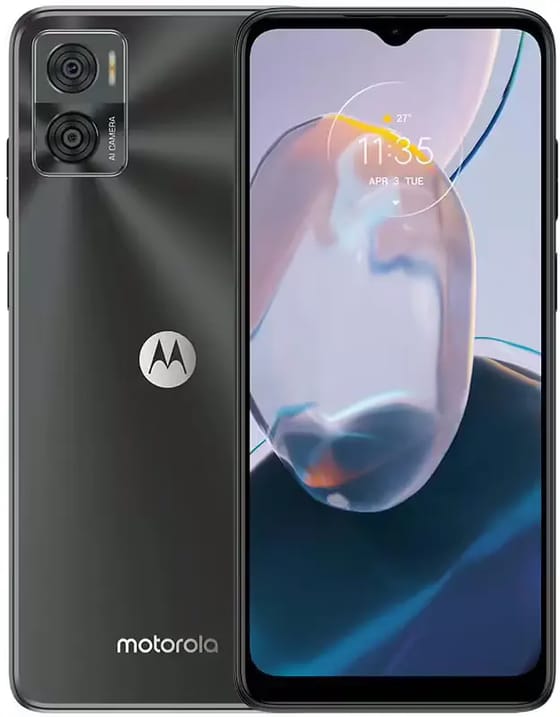 Motorola Moto E22i (2022) Graphit Grau