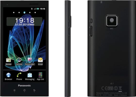 Panasonic Eluga DL1 Nero