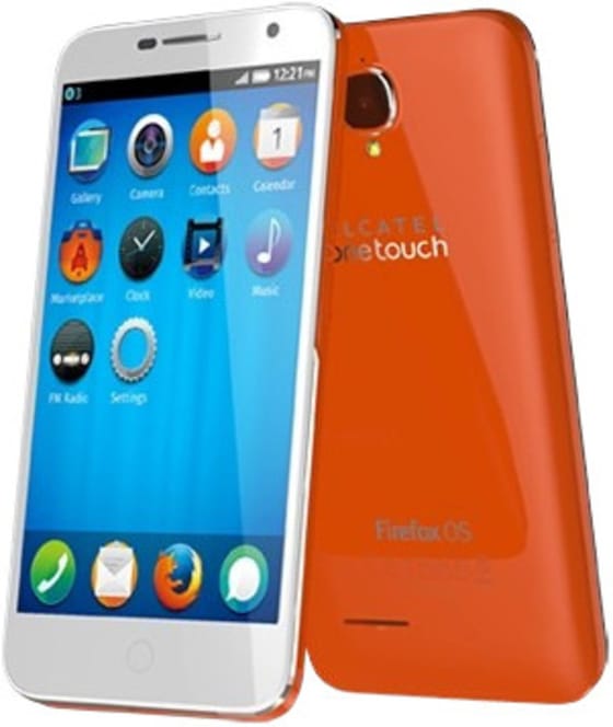 Alcatel One Touch Fire E NaranjaMozilla