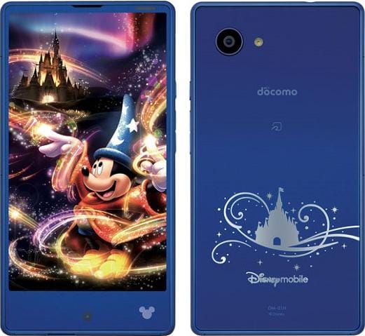 Sharp Disney Mobile on docomo Blu