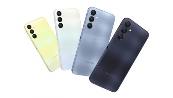 Samsung Galaxy A15 und Galaxy A25G Smartphones vorgestellt