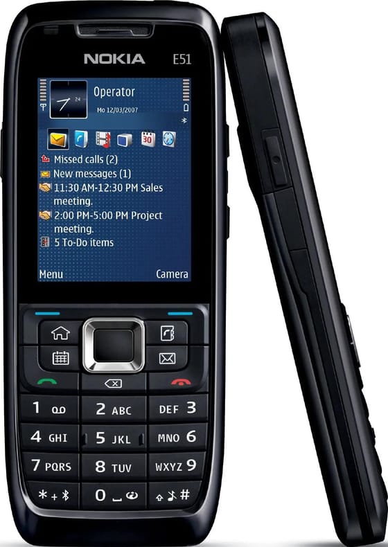Nokia E51 Black