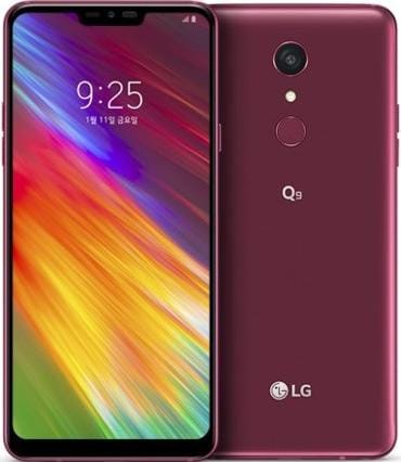 LG Q9 Carmine Red