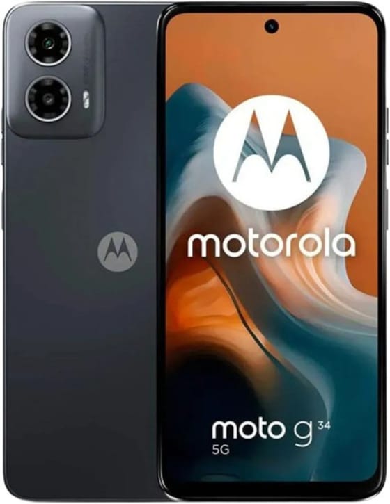 Motorola Moto G34 5G (2023) Charcoal Black