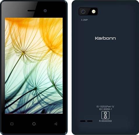 Karbonn A1 Indian AzulMedianoche