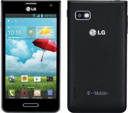 T-Mobile LG Optimus F3 Negro