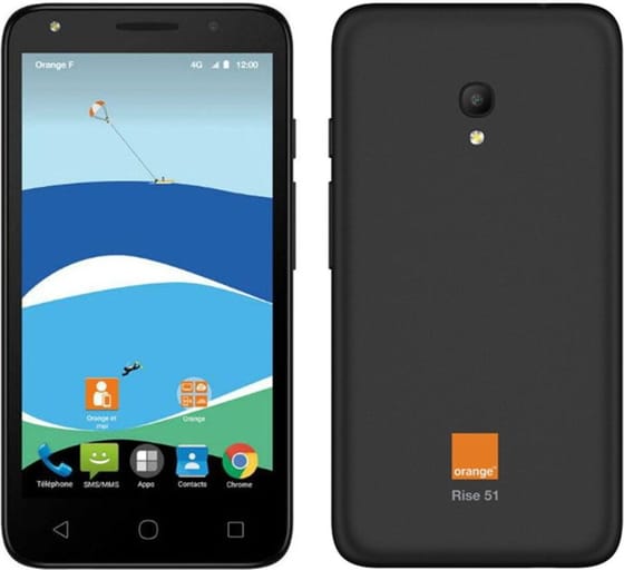 Orange Rise 51 Noir