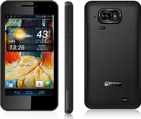 Micromax A90 Pixel Negro