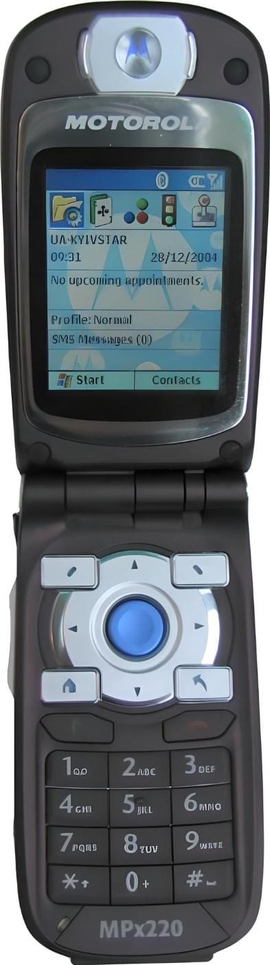 Motorola MPx220 Noirréglisse