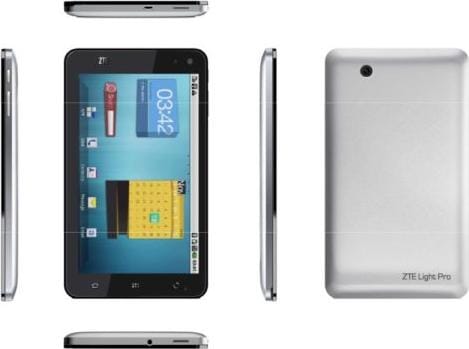 ZTE Light Tab Pro Prata