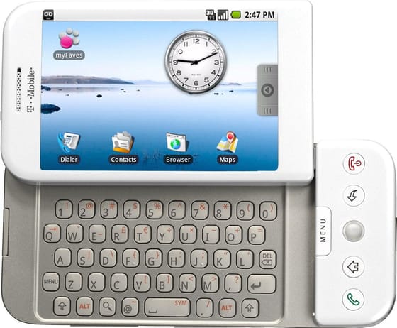 T-Mobile G1 Blanc