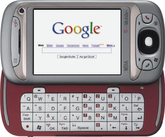 T-Mobile MDA Vario II Vermelho/Branco