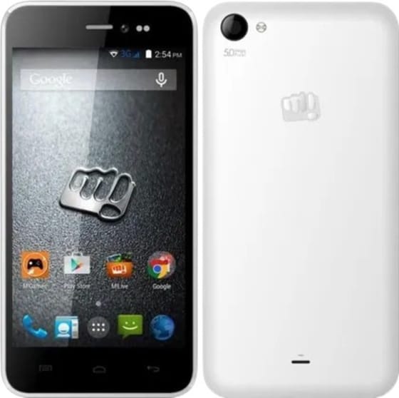 Micromax Q371 Canvas Pep BrancoImpecável