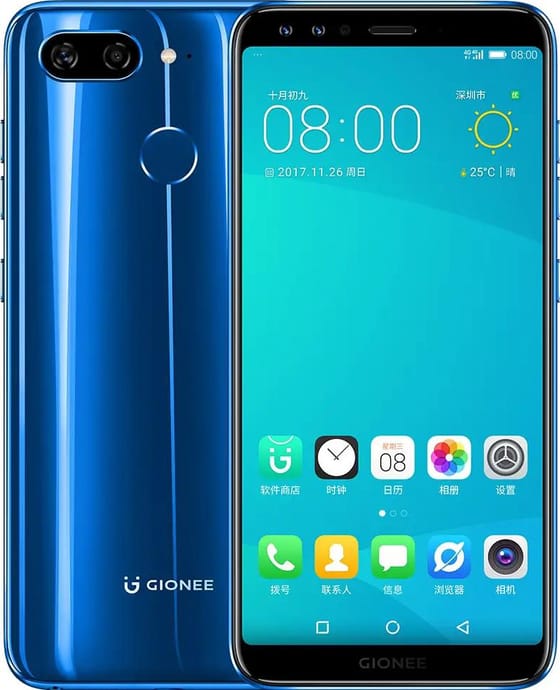 Gionee S11 BleuClairdeLune