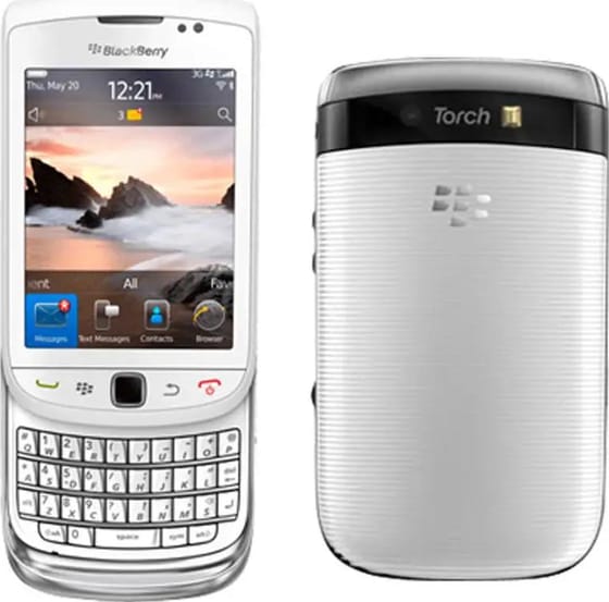 BlackBerry Torch 9810 Plata