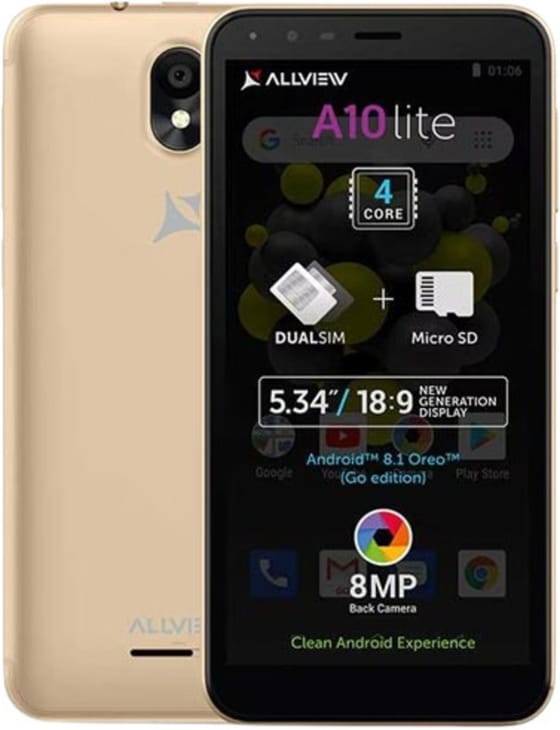 Allview Young A10 Lite (2019) Gold