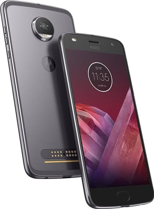 Motorola Moto Z2 Play Mond Grau