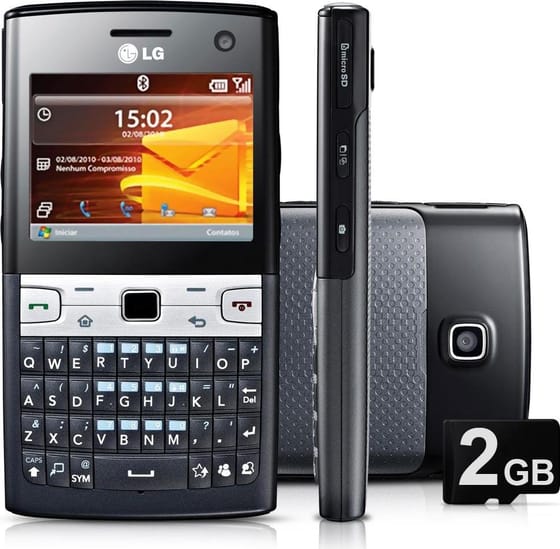 LG C570 Hotmail Phone Noir