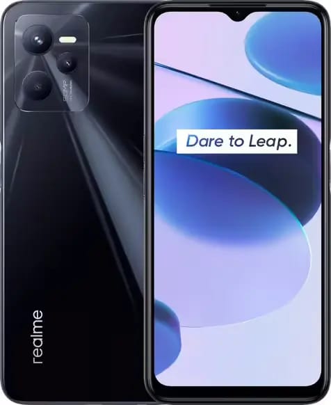Oppo Realme C35 (2022) Negro brillante
