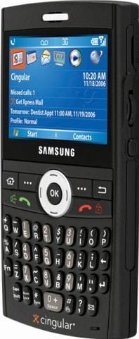 Samsung BlackJack II Negro