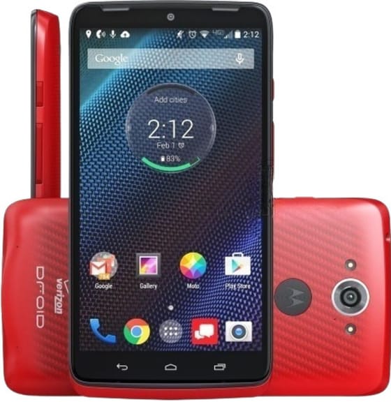 Motorola Droid Turbo Metallrot