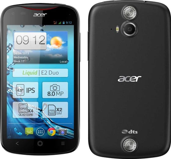Acer Liquid E2 Duo Schwarz