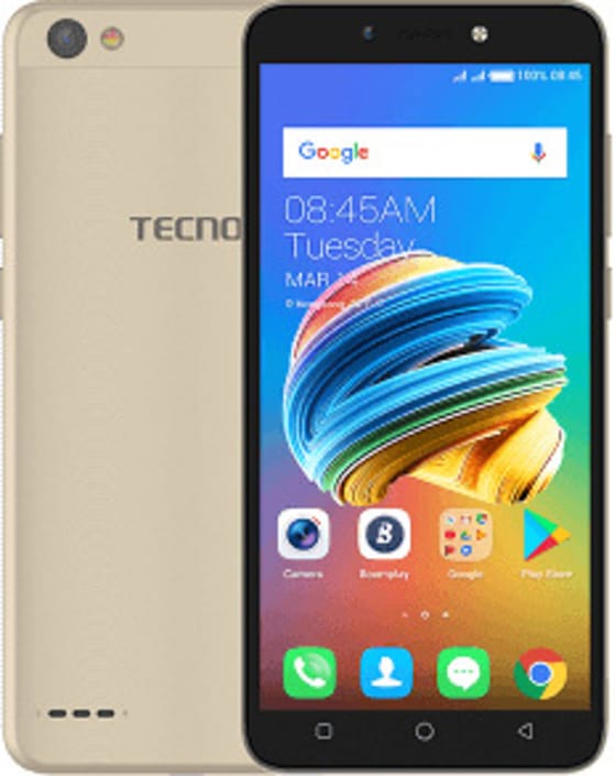 Tecno Mobile Pop1 Champagner Gold