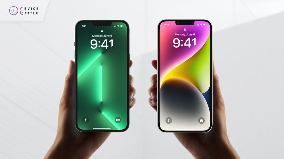 iPhone 13 Pro Max and iPhone 14 Plus Display comparison