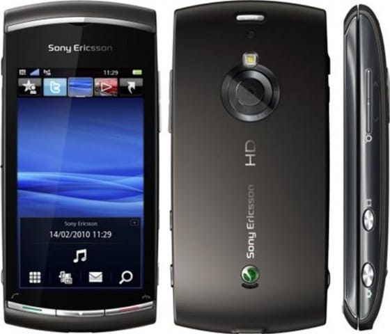 Sony Ericsson Vivaz pro Negro