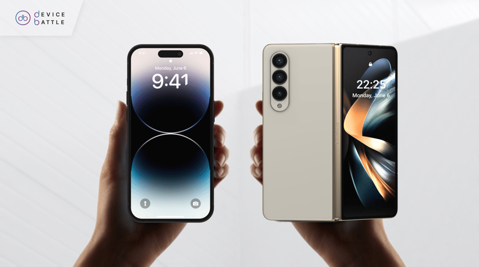 iPhone 14 Pro Max vs Galaxy Z Fold 4 