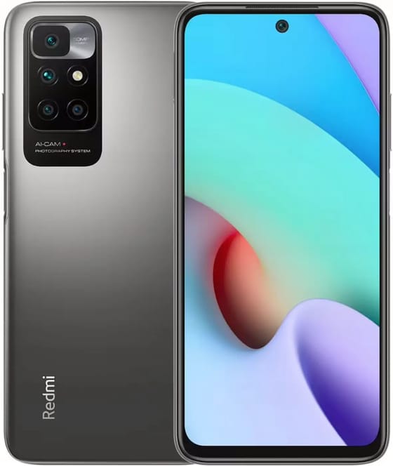 Xiaomi Redmi 10 (2021) Kohlegrau