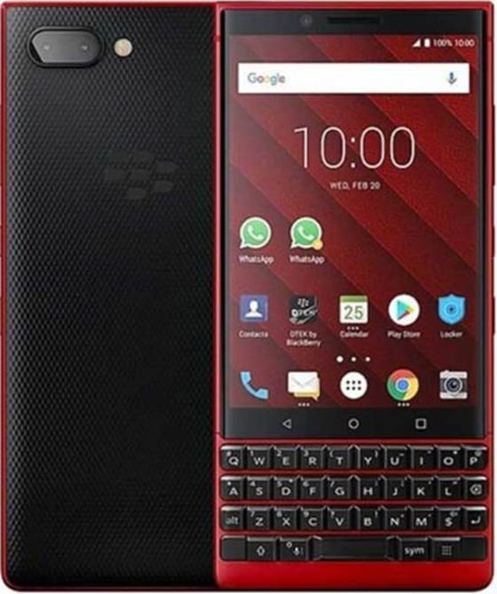 BlackBerry KEY2 Red Edition Rouge